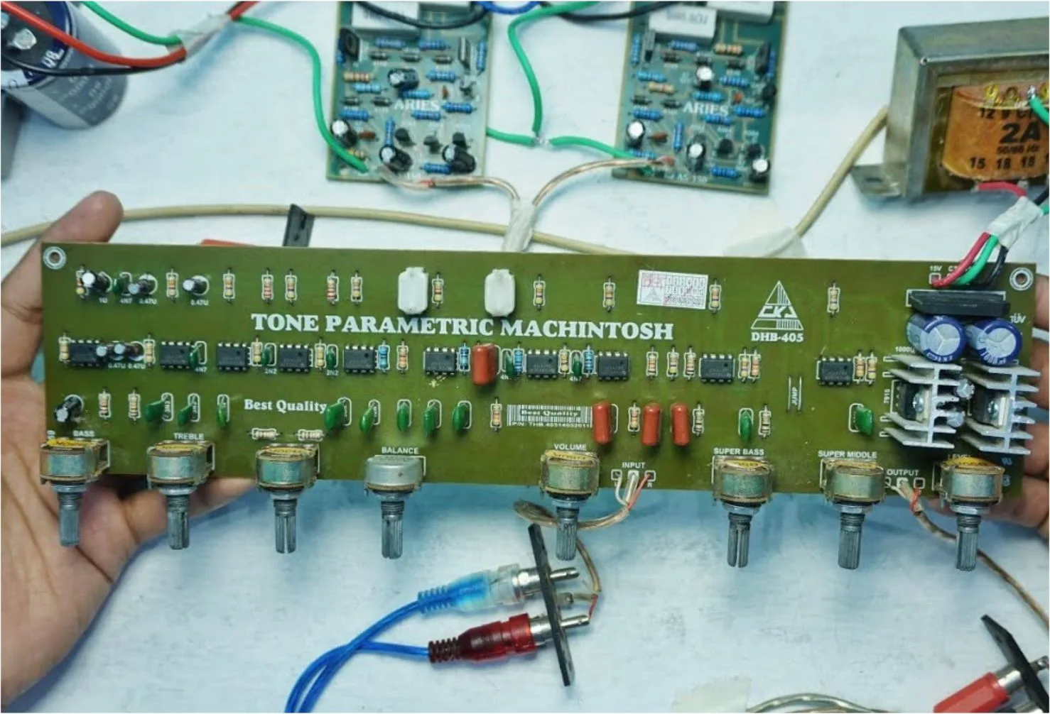 skema tone control parametrik