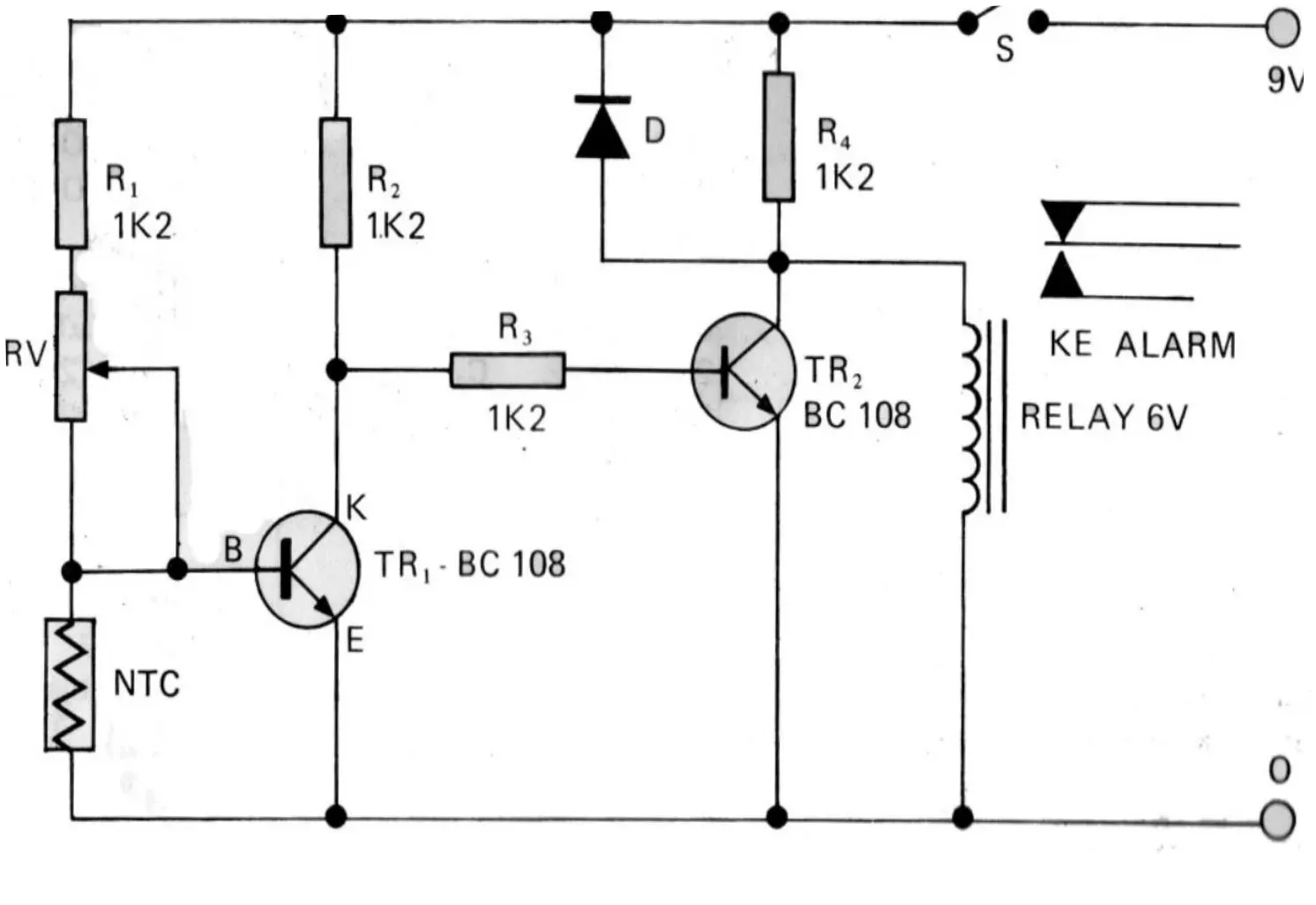 rangkaian alarm kebakaran