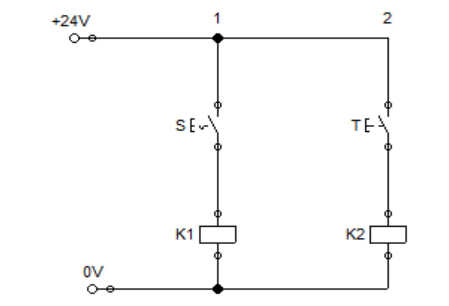 rangkaian pengunci relay