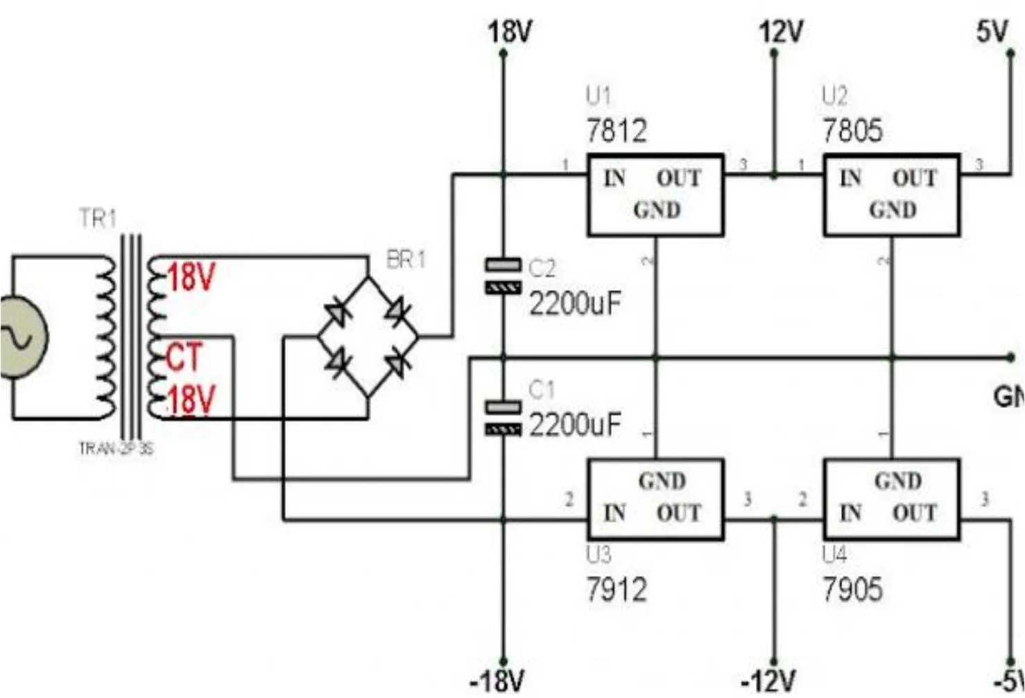 rangkaian psu ct