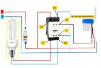 skema rangkaian photocell